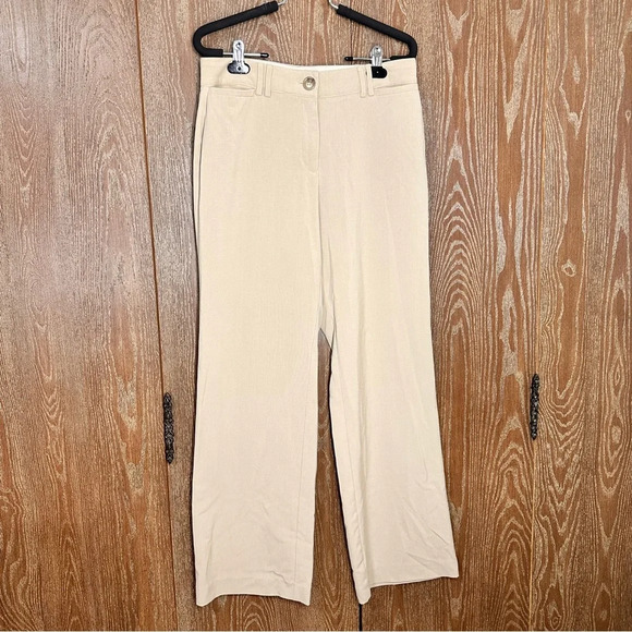Counterparts Pants - Counterparts Womens Business Casual Pants Sz 8 Tan Straight Leg Formal Work Pant